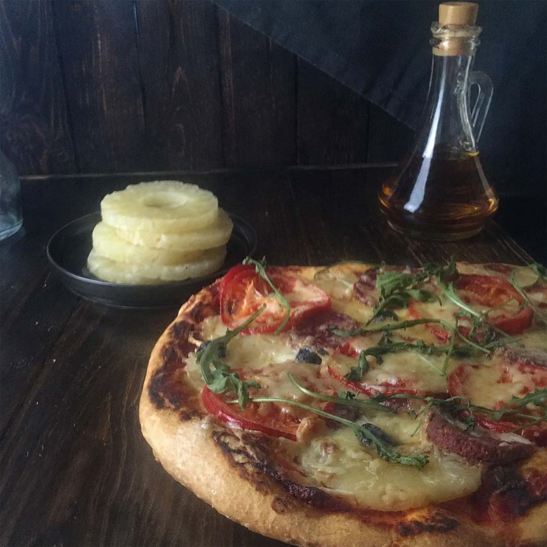Plato antes de aplicar el estilo Rápido